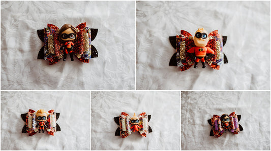 The Incredibles Clay Bows