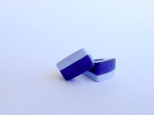Resin Rings - Blue